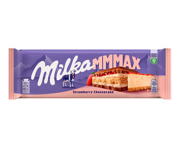Milka Czek. 300g Strawberry Cheesecake