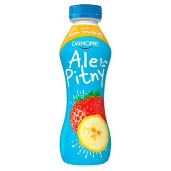 Danone Ale Pitny Truskawka-Banan 270g
