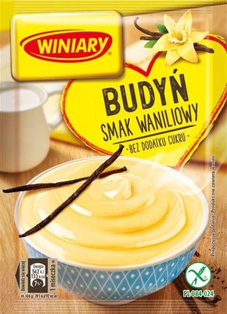 Budyń B/Cukru Waniliowy 35g