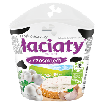 Serek Puszysty z czosnkiem 150g