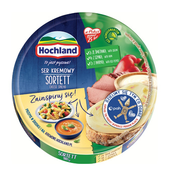 Hochland krążek Sortett  180g