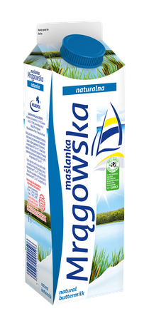 Maślanka mrągowska naturalna 1l