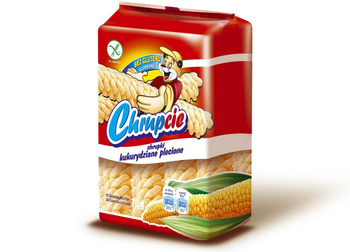 Chrupki Kukurydziane chrupcio plecione 70 g