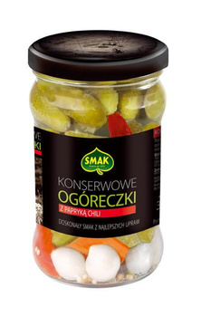 Ogóreczki z Chili Smak 300g