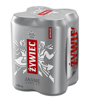 ŻYWIEC JASNE LEKKIE 4 PAK