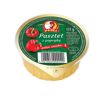 Pasztet /131g/ Drob. z Papryką