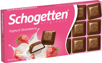 Schogetten czekolada Truskawkowa 100g
