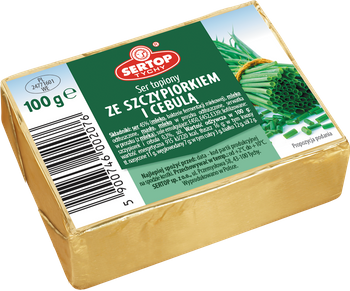 Ser Topiony Sertop ze Szczypiorki. 100g