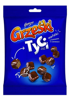 Grześki tyci wafelki w czekol. 120g