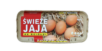 Jajka pacz. św. ze ściółki /10/ DSP