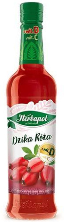 Syrop 420ml Herbapol dzika róża+wit