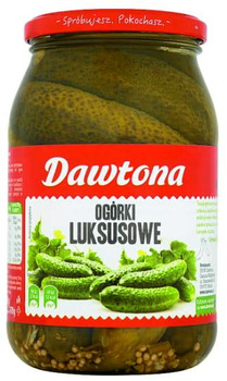 Ogórki konserwowe Dawtona 900g