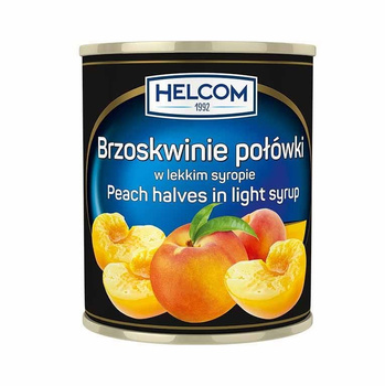 Brzoskwini Połówki Helcom 850g