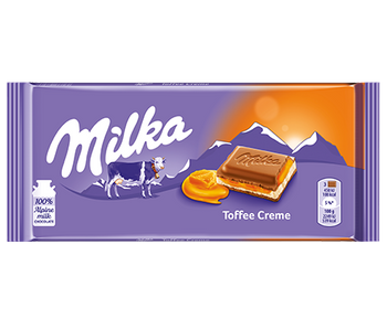 Milka Czek. 100g Toffee