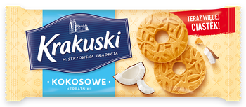 Krakuski kokosowe 168g