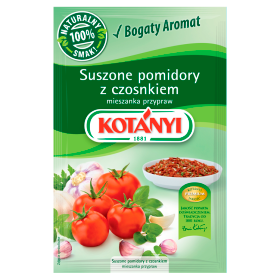 Suszone Pomidory z Czosnkiem /22g/