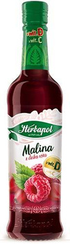 Syrop 420ml Herbapol malina-róża+wit