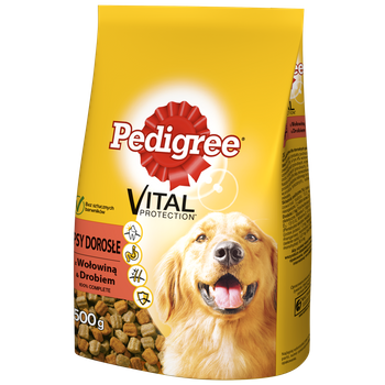 Pedigree Dry Adult Wołow. Drób. /500g/
