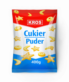Cukier Puder Kros folia 400g