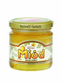 Miód akacjowy Bartnik 250g