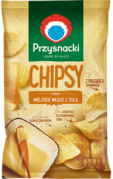 Chipsy 130g Masło z Solą