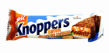Knoppers baton orzeszki ziemne 40g