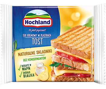 Ser topiony plastry Tost 130g