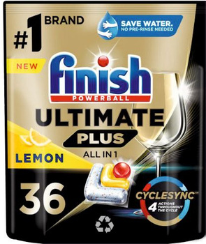 finish tabletki do zmywarki .ultimate lemon  /36/