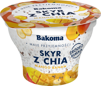 Skyr z chia MANGO BANAN 150G