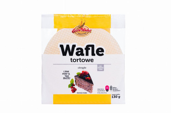 Wafle Tortowe Okrągłe /130g/