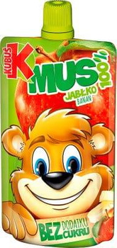 Kubuś mus 100% z owoców-jabłko 100g