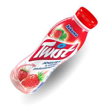 Twist Jogurt Poziomka /but. 370G/