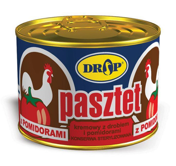 Pasztet 160g Drobiowy z Pomidorami