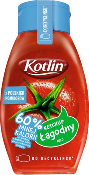 Ketchup 60% mniej kalorii Kotlin /450g/