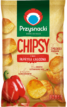 Chipsy 130g Łagodna Papryka
