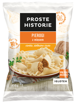 Pierogi z mięsem PROSTE HIST. 450g
