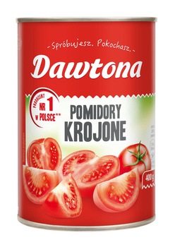 Pomidory B/Sk Krojone Dawton 400g
