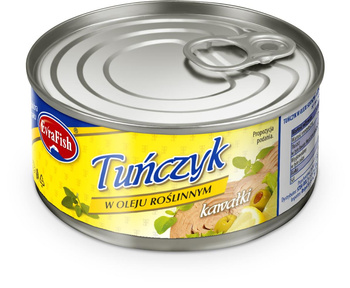 Tuńczyk w oleju kawałki evra 170g
