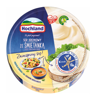 Hochland krążek Śmietankowy 180g