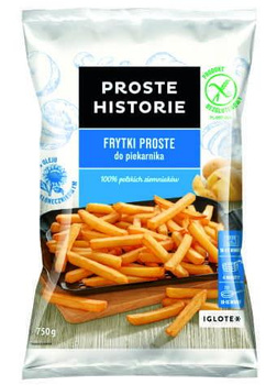 Frytki proste  750g  PROSTE HIST.