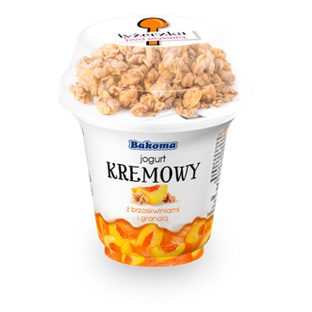 Bakoma Jogurt Kremowy z Brzos. /230g/