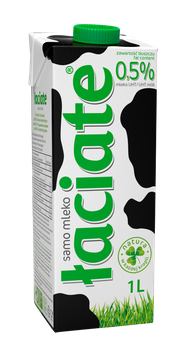 Mleko łaciate 0.5% 1l