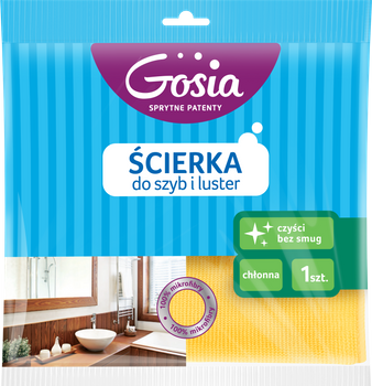 Ścierka Mikrofibra Szyby/Lust. szt.