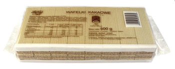 Wafelki 500g kakaowe skawa