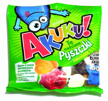 Akuku Żelki Pyszczki z Nadz. 90g