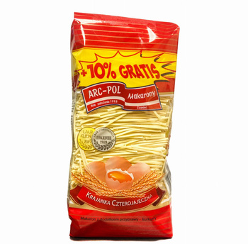 Makaron 4-JAJ 250g + 10% gratis