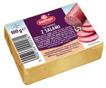 Ser Topiony Sertop z Salami 100g