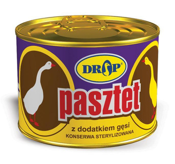 Pasztet 160g Drobiowy z Gęsi