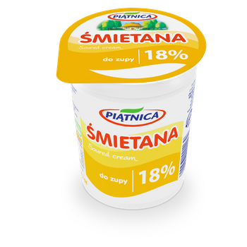 Śmietana Piątnica 18% 400g