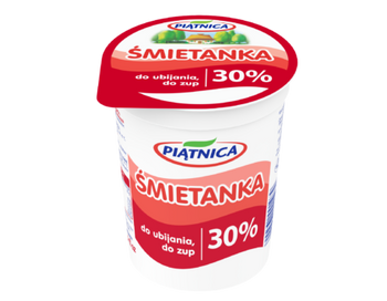 Śmietana Piątnica 30% 400g